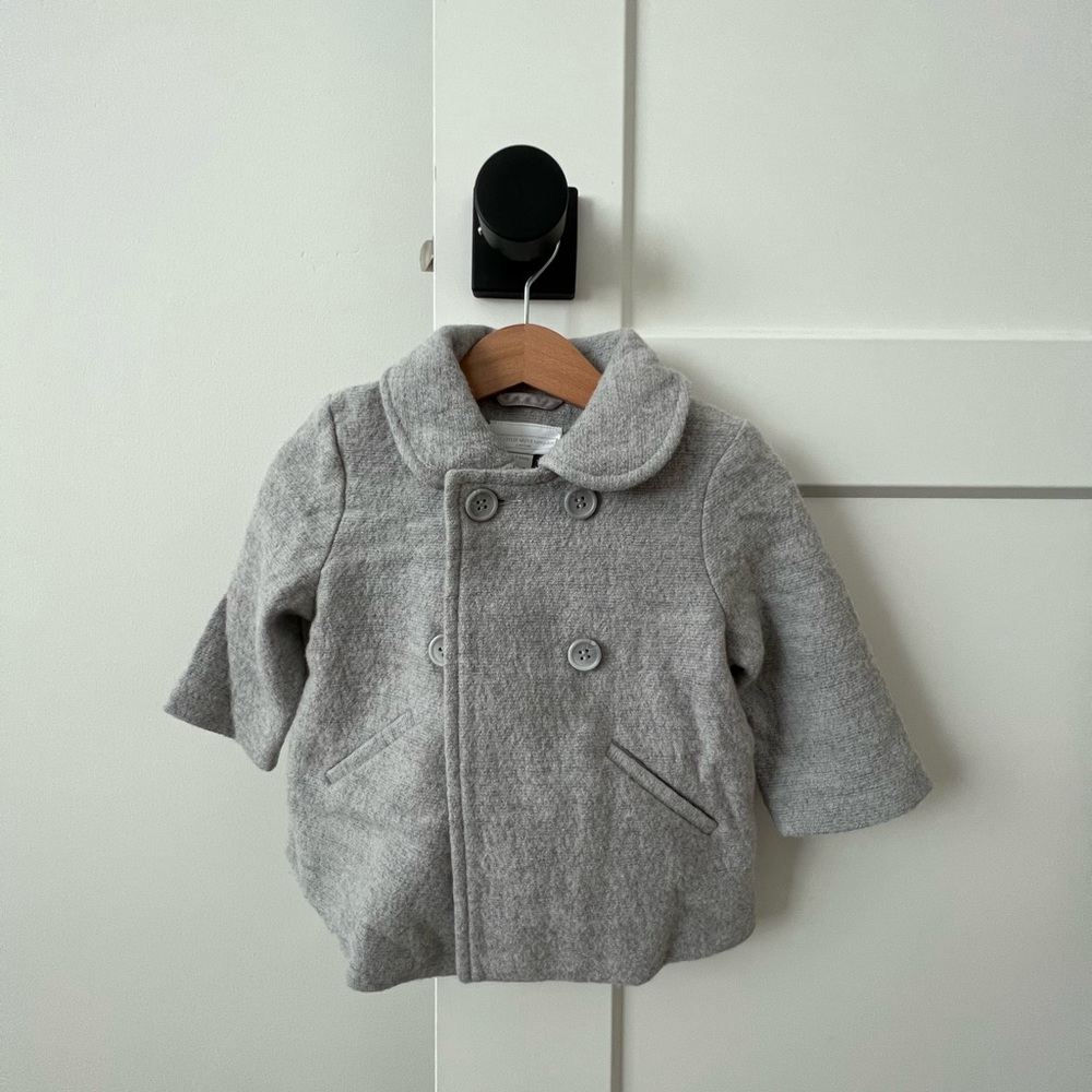 The little white company baby wool princess coat